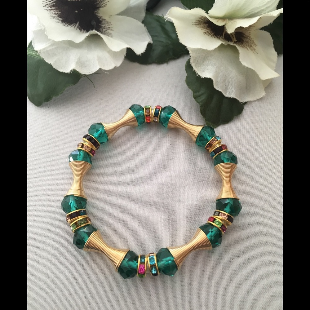 🌼5 for $25🌼 Green Stretch Bracelet